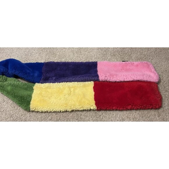 Lazy Oaf Cloud Women’s Scarf. Oversize Multicolor Statement Winter Warm Style - Picture 2 of 15